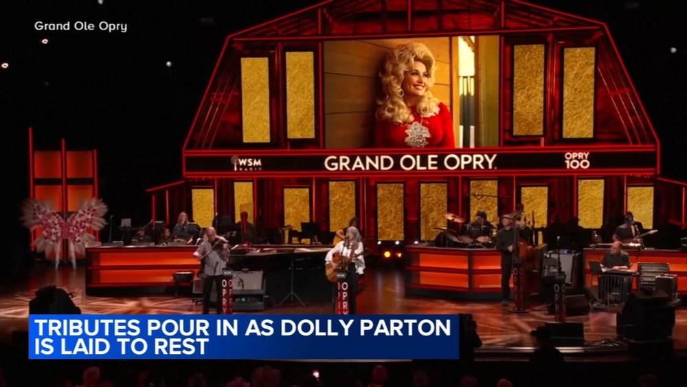 Tributes pour in as Dolly Parton is laid to rest