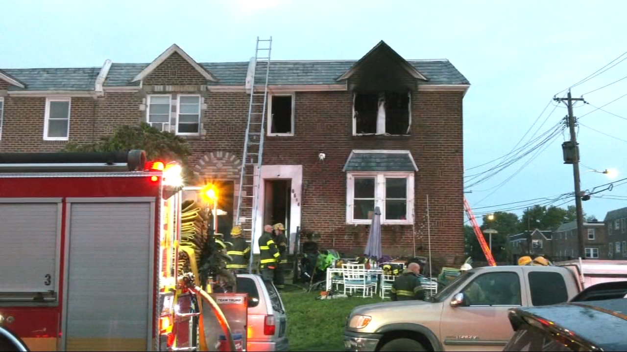 4 hurt, including 2 children, in Northeast Philadelphia house fire
