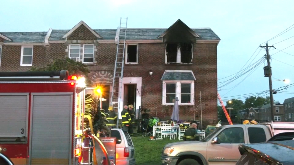 4 hurt, including 2 children, in Northeast Philadelphia house fire