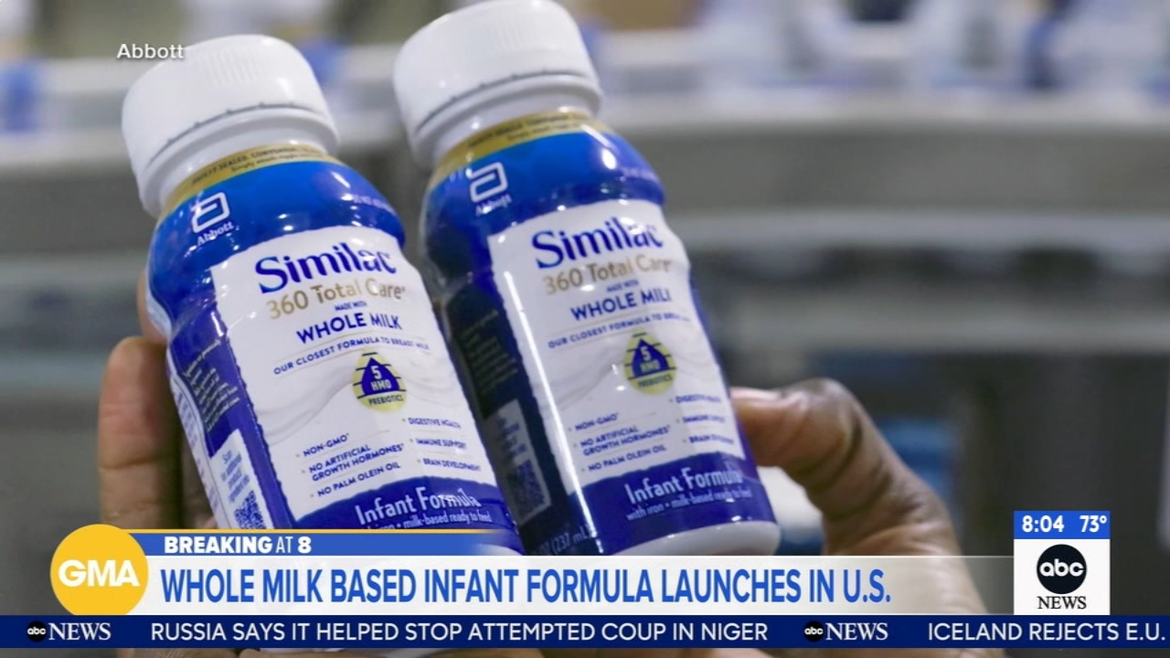 Abbott launches new infant formula made with whole milk: What parents need to know