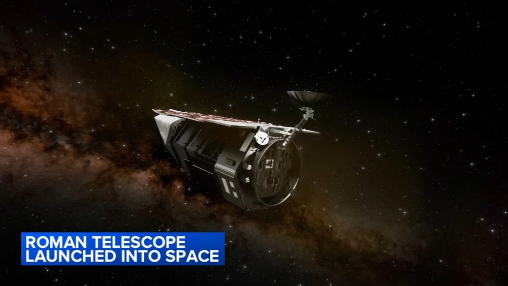 NASA launches Nancy Grace Roman Space Telescope from Cape Canaveral, Florida