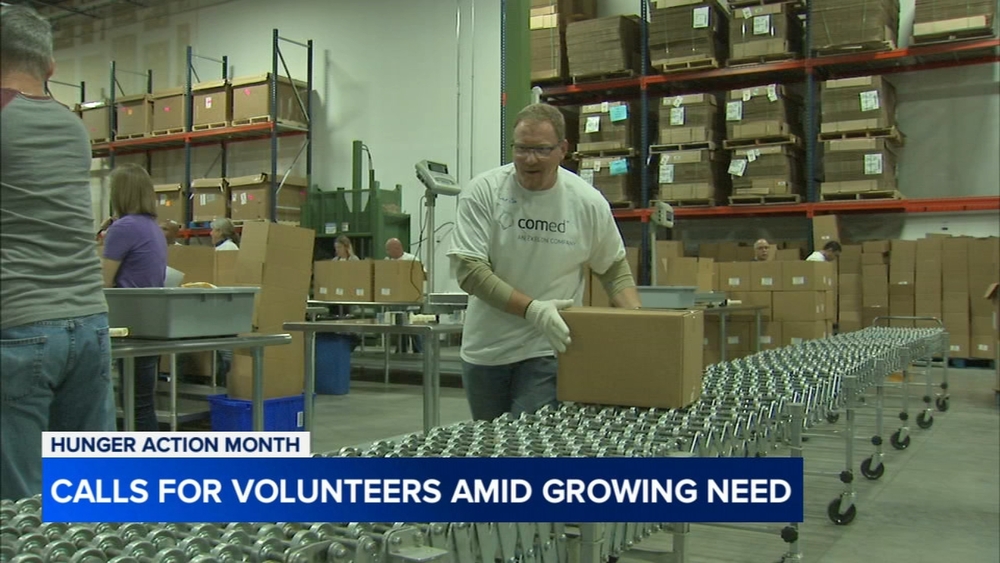 Hunger Action Month: Call for volunteers amid growing need