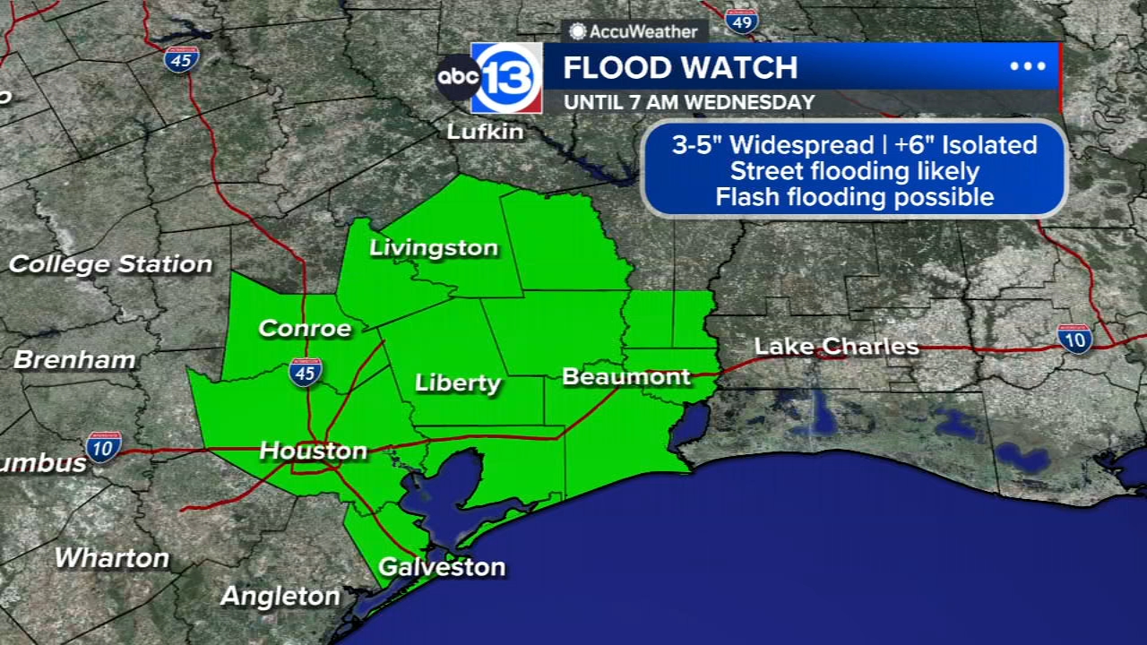 Tropical Depression Five forms in the Gulf, impacts expected Tuesday