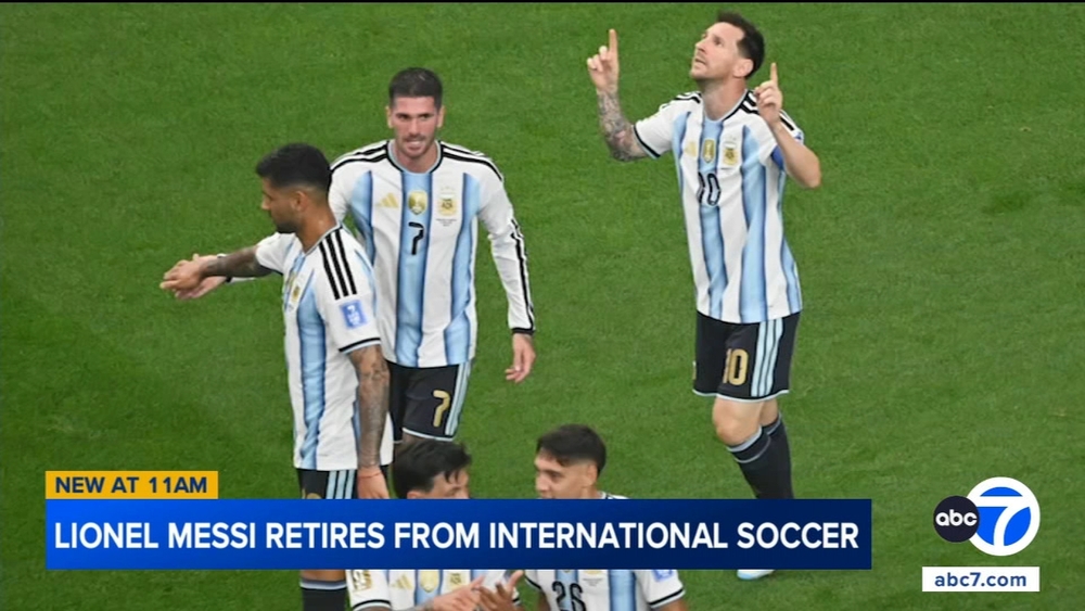 Argentina star Lionel Messi retires from international soccer