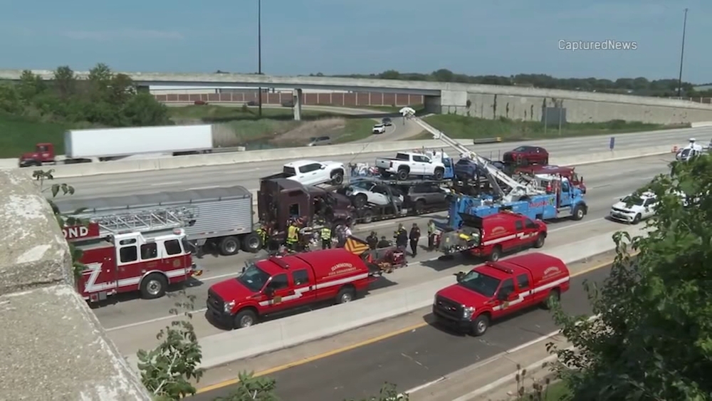 1 critically injured in NW Indiana semi crash; traffic impacted