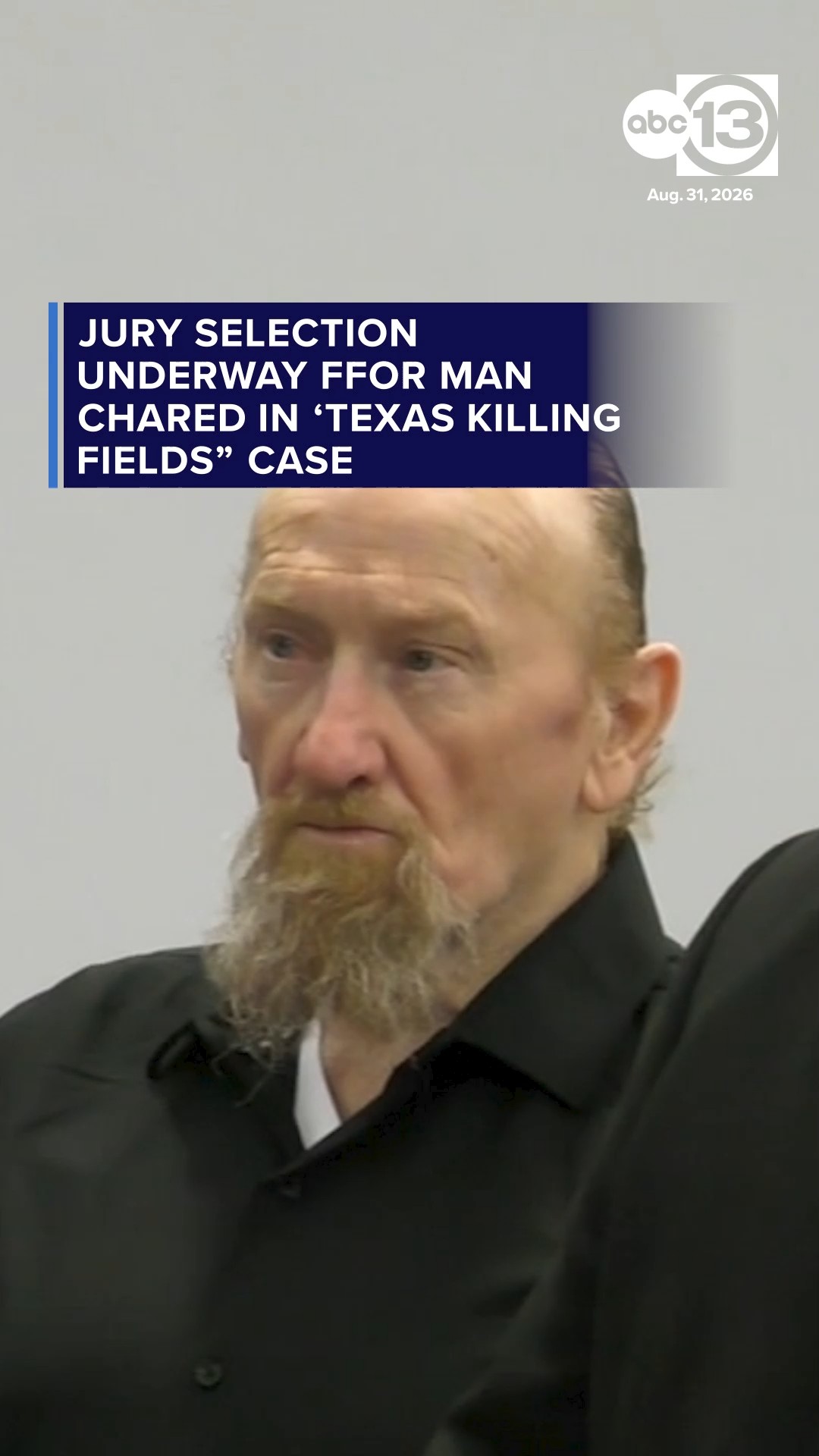 Jury selection underway for suspect in 'Texas Killing Fields' case