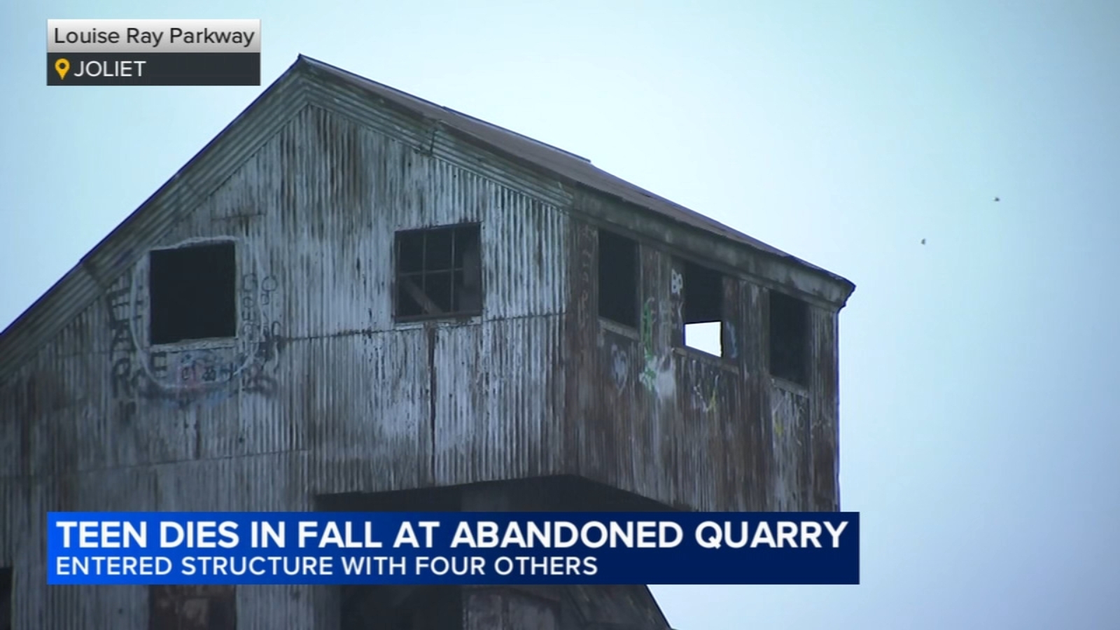Death Rocker Boy Teen boy dies after falling from abandoned rock quarry building near ...
