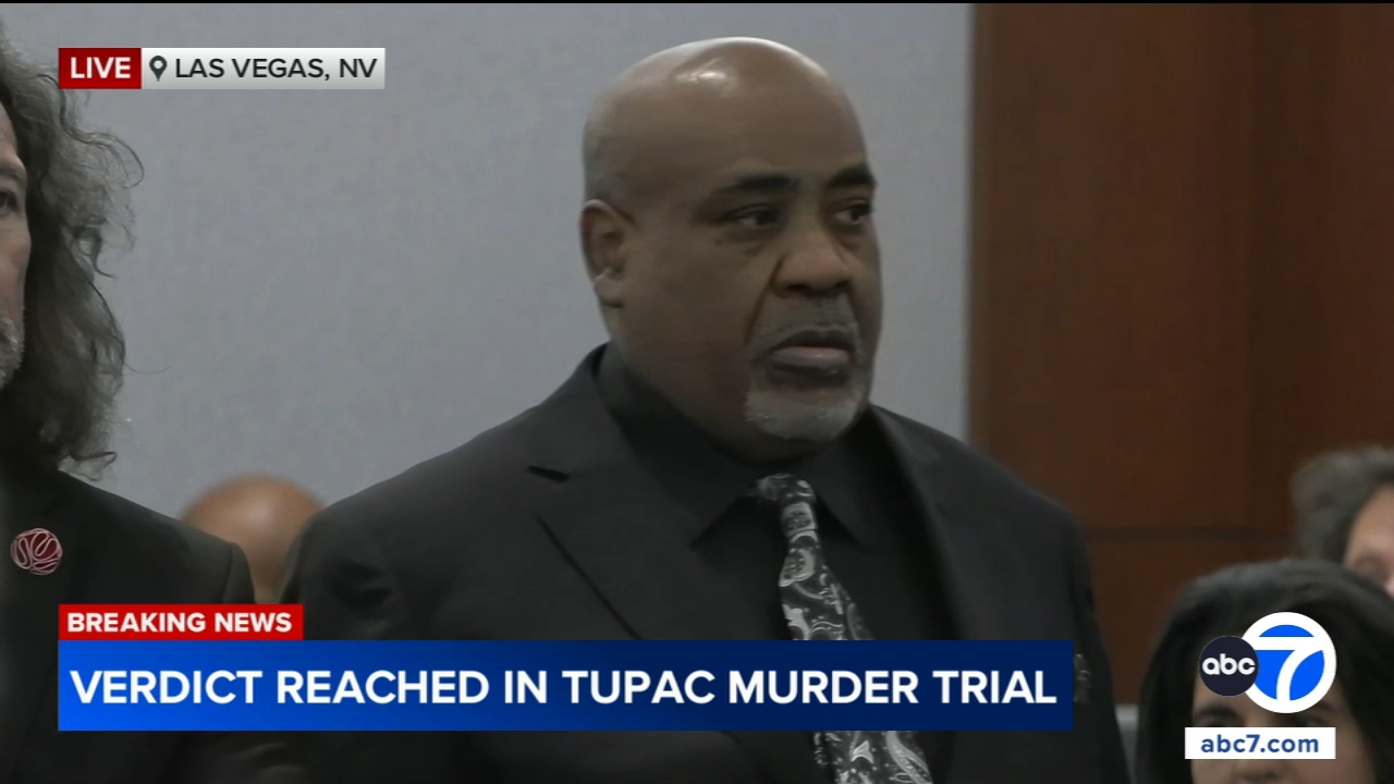 Jury finds Duane Davis guilty in murder of Tupac Shakur