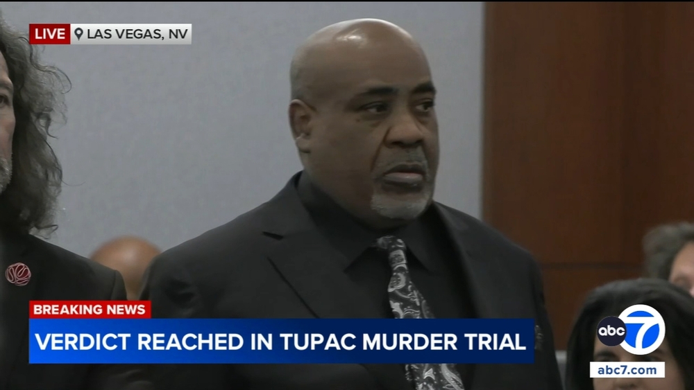 Jury finds Duane Davis guilty in murder of Tupac Shakur