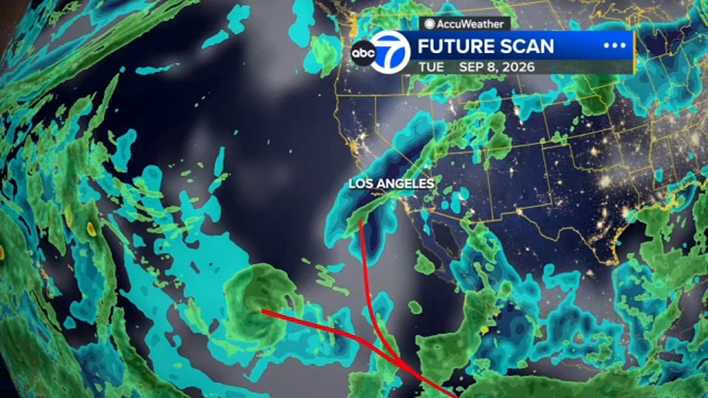 Tropical system could impact SoCal over Labor Day weekend