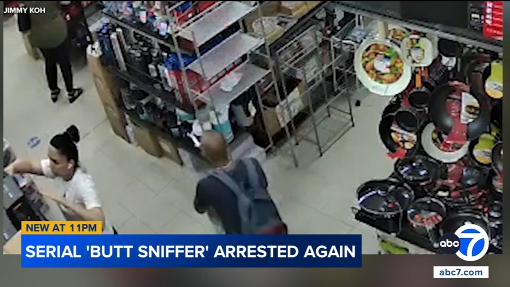 Man charged in multiple SoCal 'butt sniffing' incidents arrested again