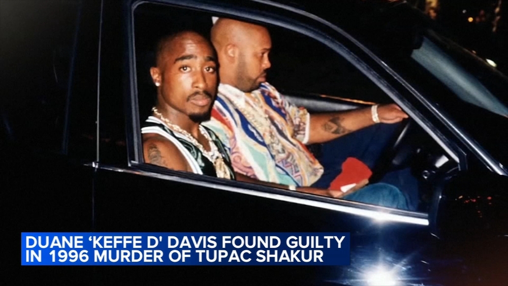 Jury convicts Duane Davis of first-degree murder for 1996 killing of Tupac Shakur