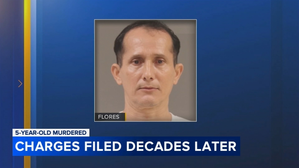 Charges filed decades after 5-year-old girl murdered in Philadelphia