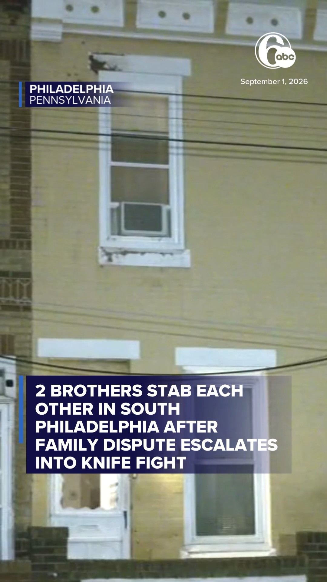 2 brothers stab each other in S. Phila. after family dispute escalates