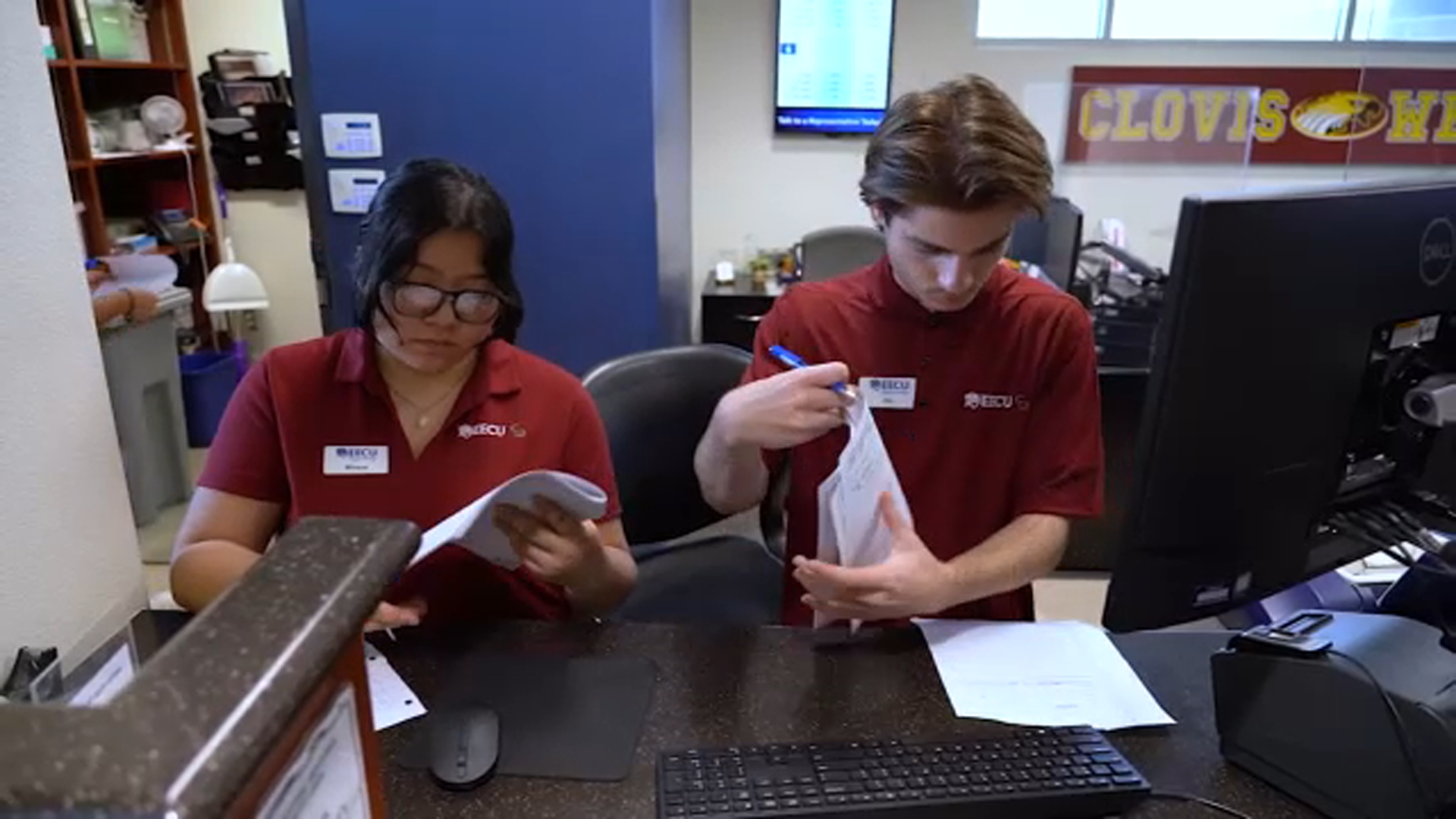 EECU celebrates 10 years of student-run branch at Clovis West HS