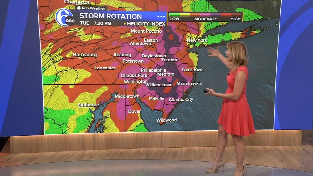 AccuWeather: Tracking severe storms Tuesday in the Philadelphia region