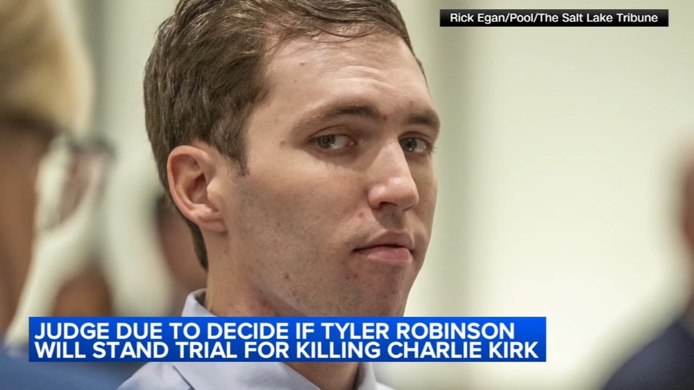 Judge to rule if Tyler Robinson will stand trial in Kirk case