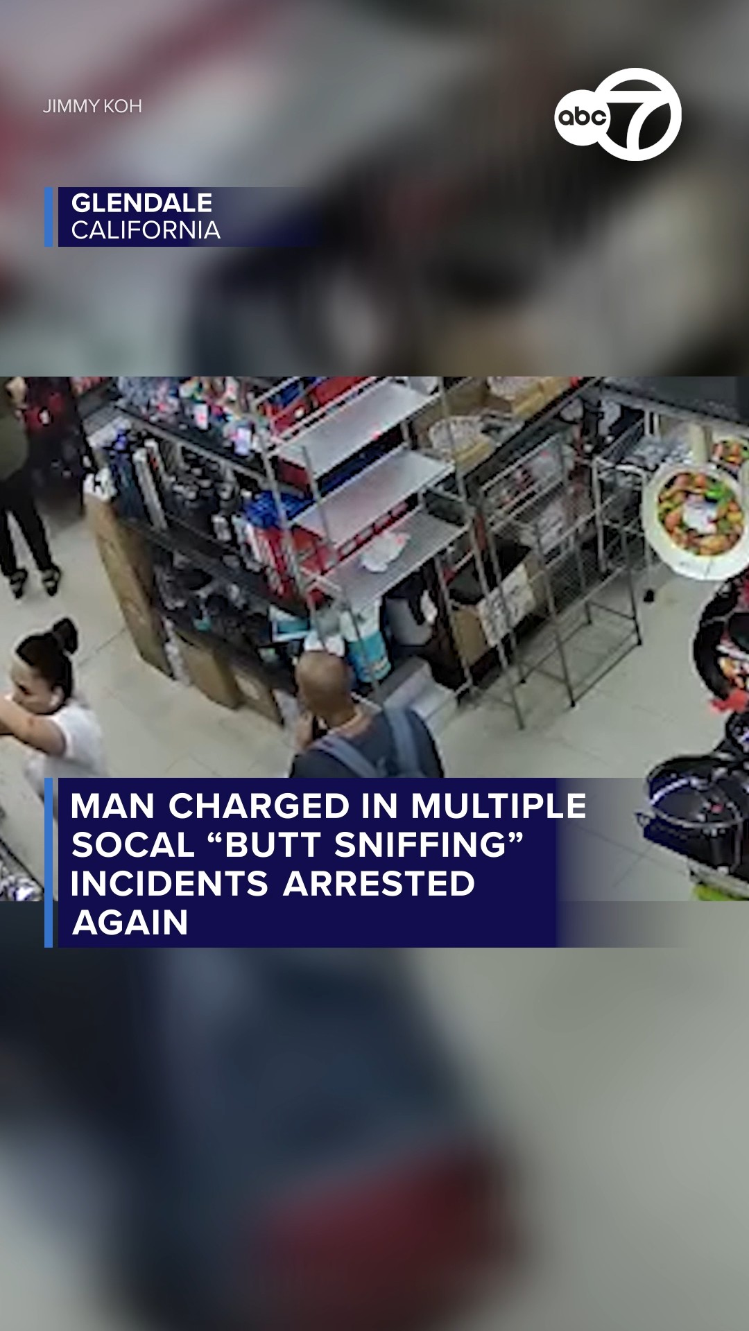 Man charged in multiple SoCal 'butt sniffing' incidents arrested again