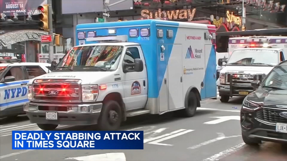 University of Pennsylvania grad killed in 'random and unprovoked' stabbing attack in Times Square