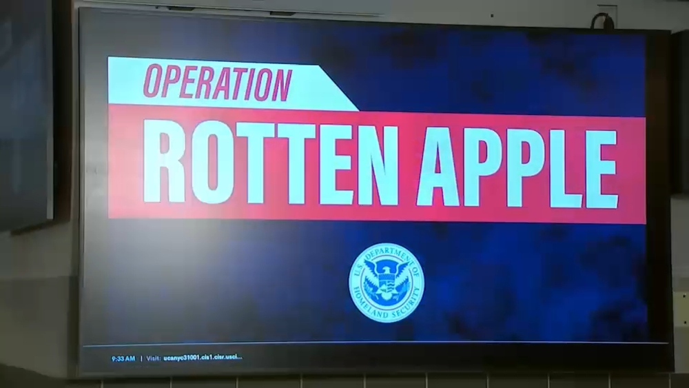 Homeland Security officials announce 2,100+ immigrant detentions in NY