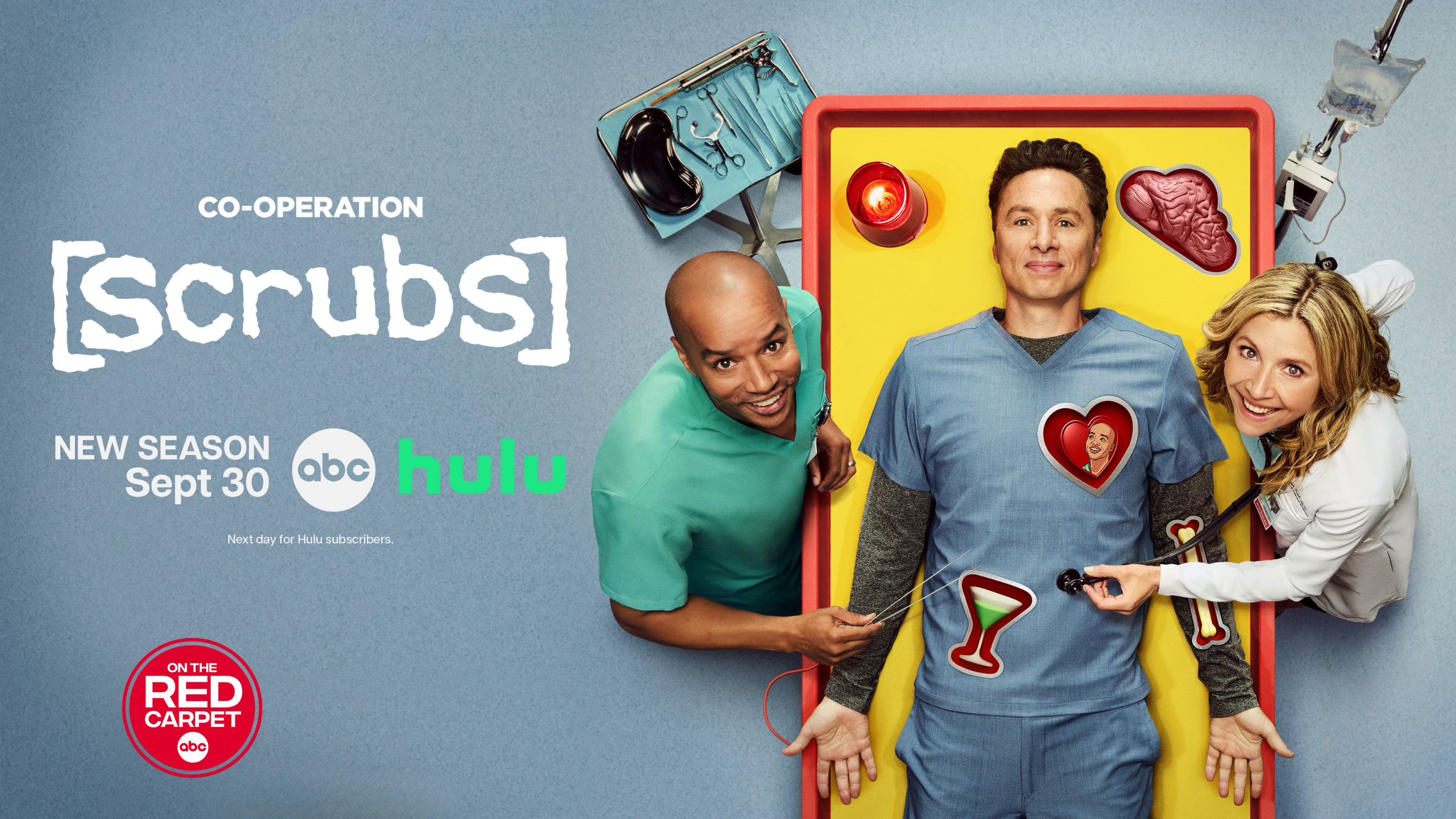 "Scrubs" reveals Operation-themed Season 2 teaser