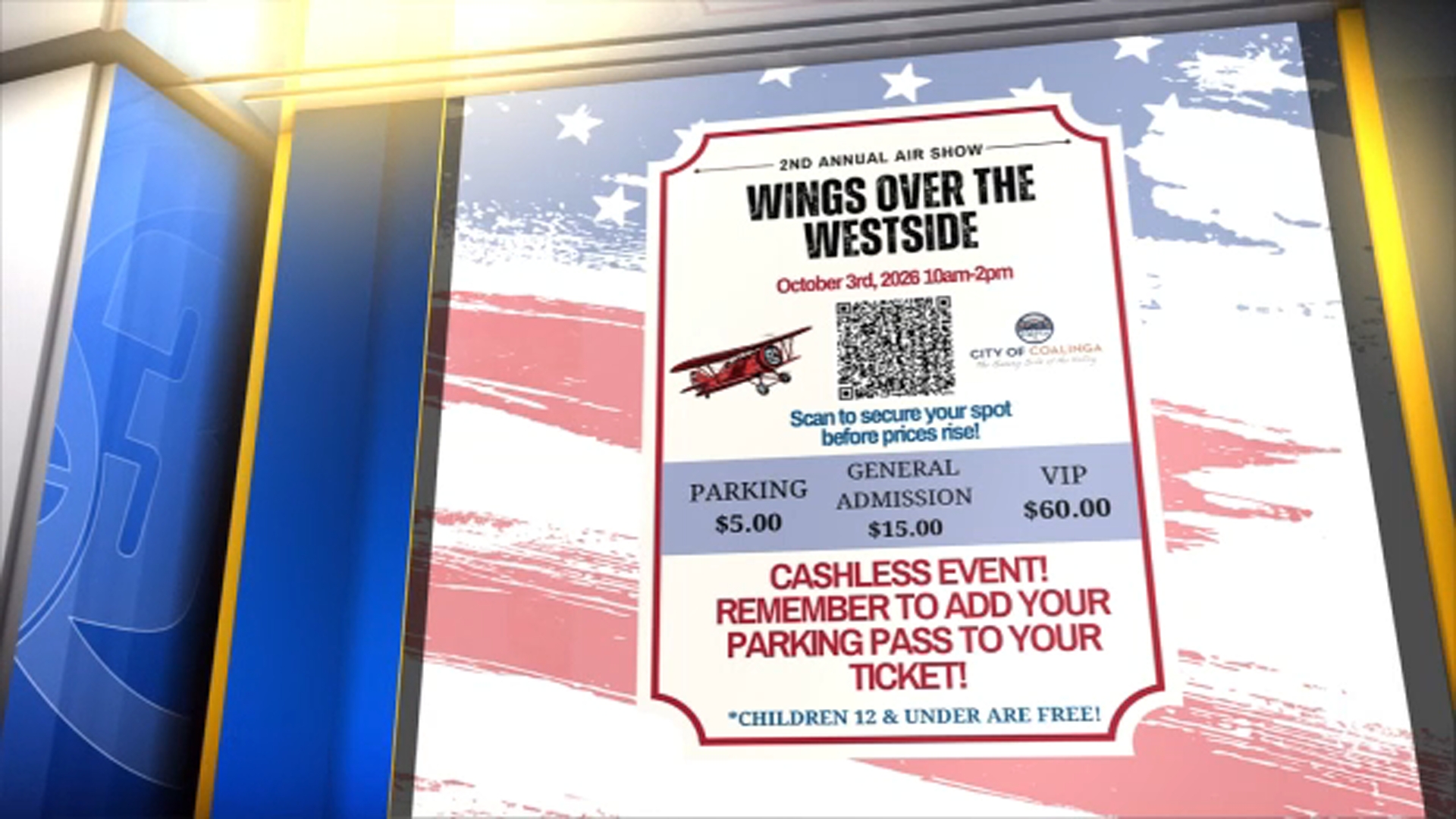 Coalinga planning for second annual 'Wings Over the Westside' Airshow