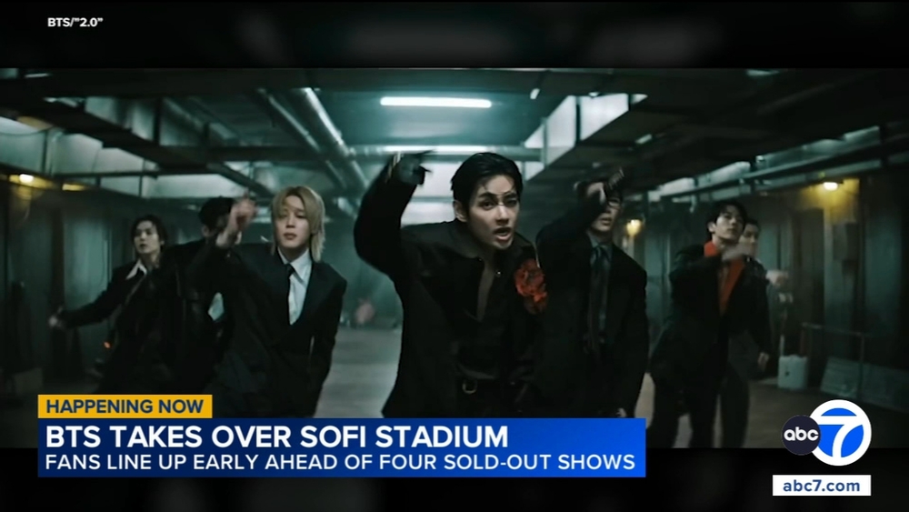 BTS to kick off 4-night run of shows at Inglewood's SoFi Stadium