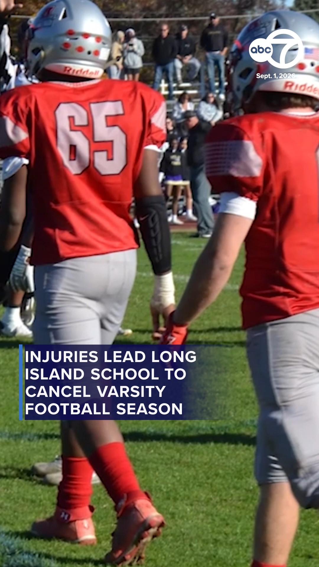 Injuries lead Long Island school to cancel varsity football season