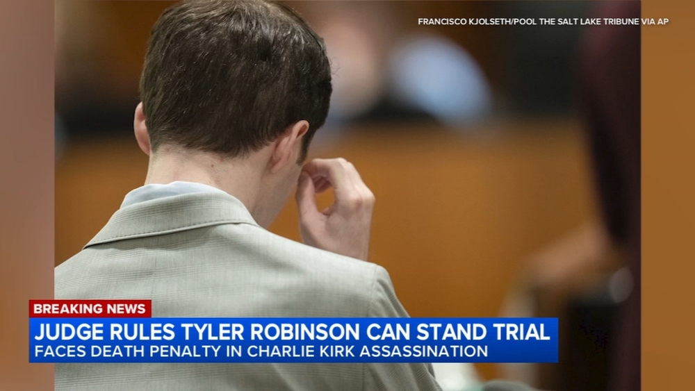 Judge sends Charlie Kirk murder case to trial