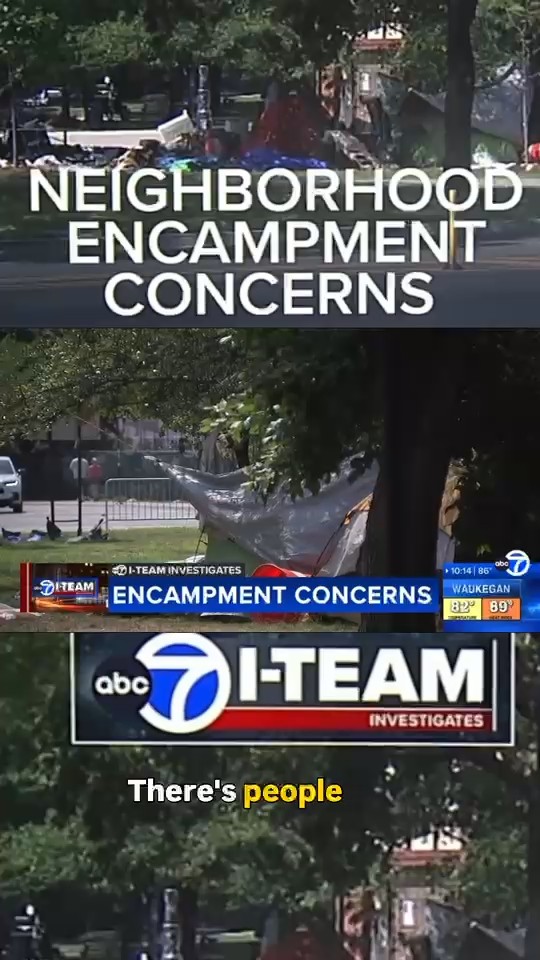 NW Side residents raise concerns about homeless encampment