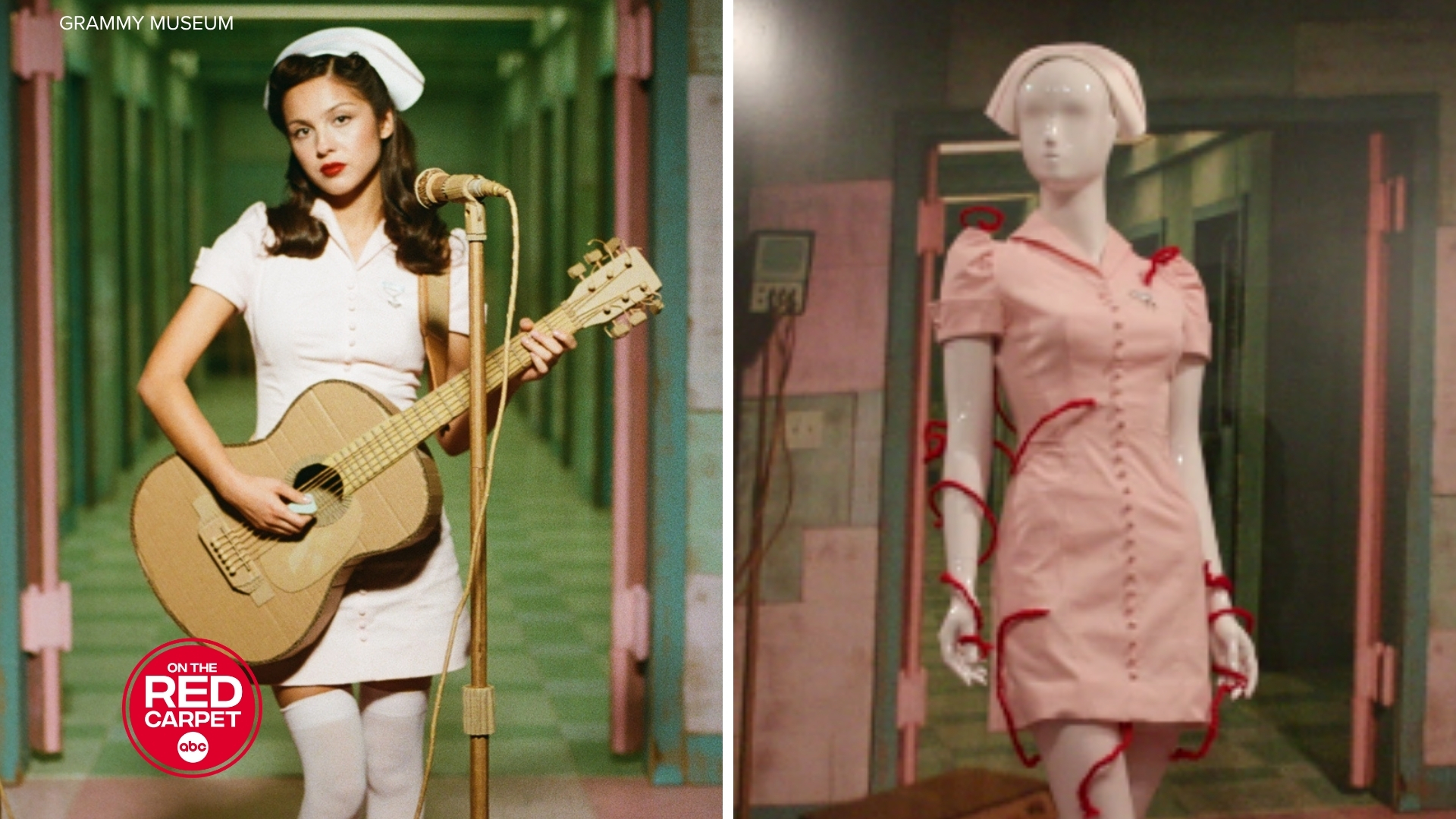Olivia Rodrigo opens Grammy Museum exhibit based on 'the cure' video