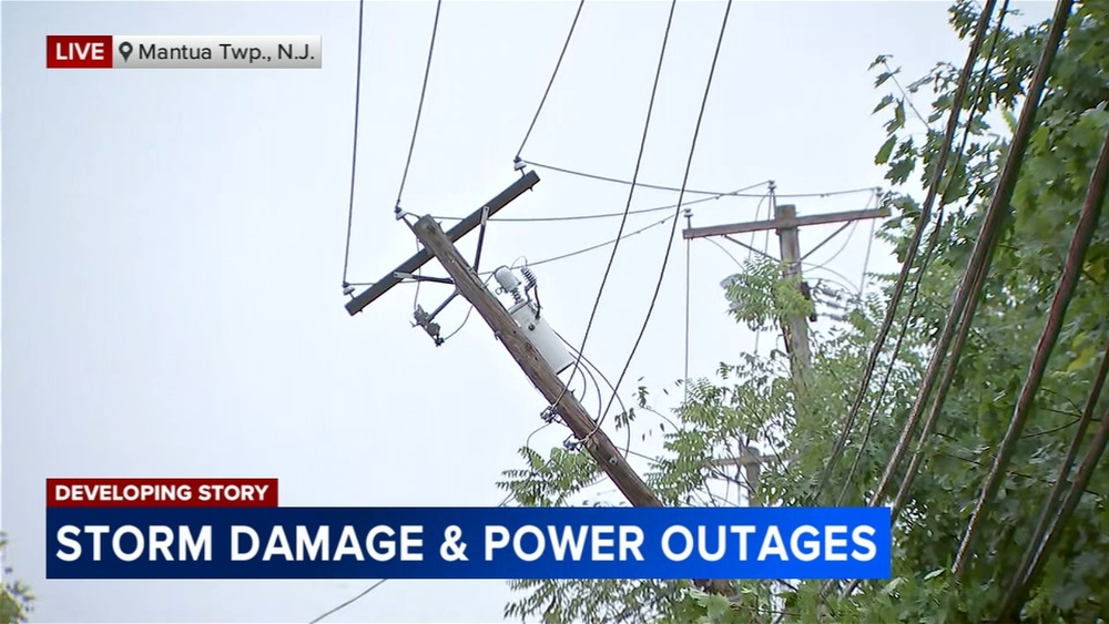 Storms cause widespread power outages across Philadelphia region