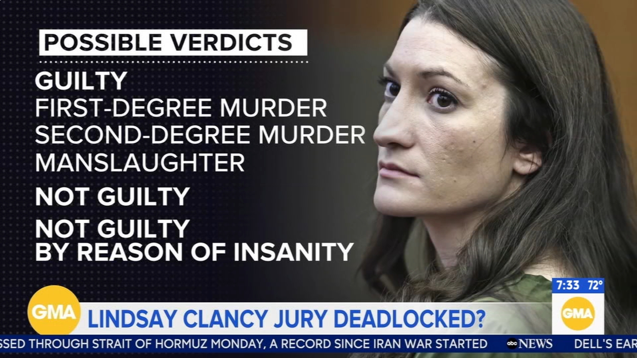 Is Lindsay Clancy jury deadlocked? What would happen next