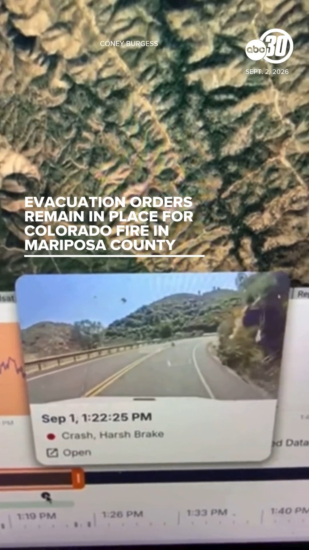 Evacuation orders remain in place for Colorado Fire in Mariposa County