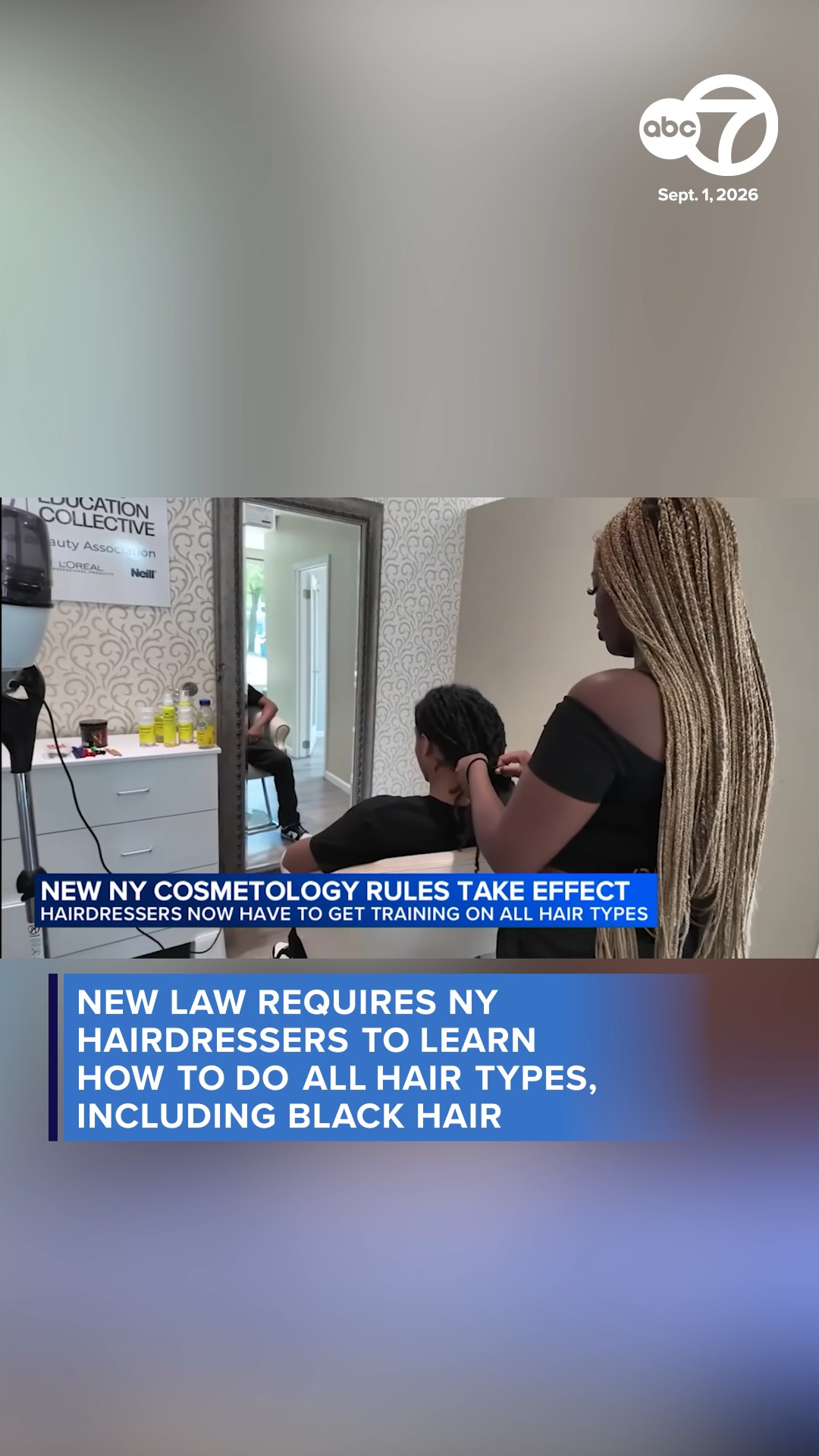 NY hairstylists must now be trained to work with all hair types