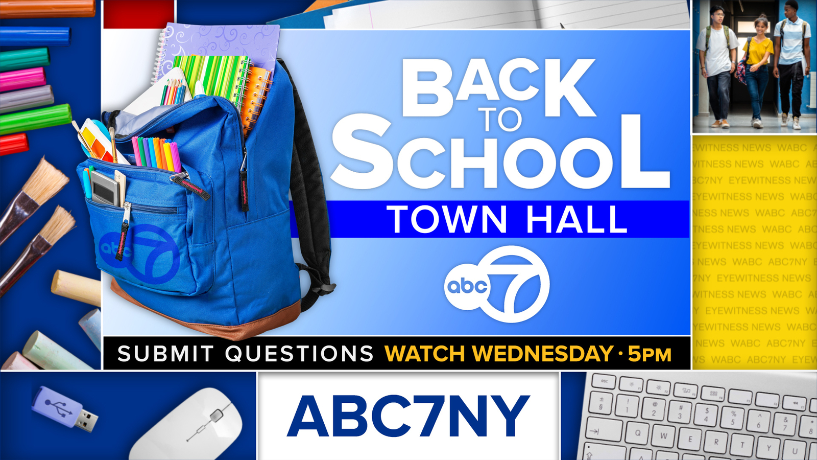 Back to School Town Hall with NYC Schools Chancellor Kamar H. Samuels, Sept. 9 on abc7NY