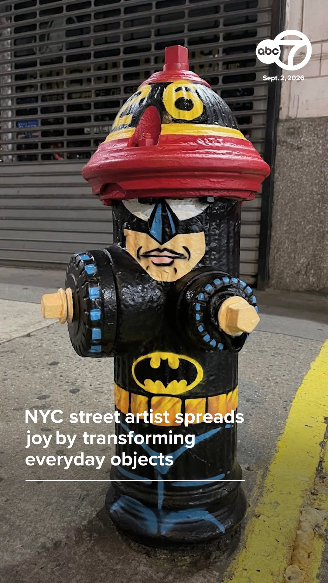NYC street artist spreads joy by transforming everyday objects