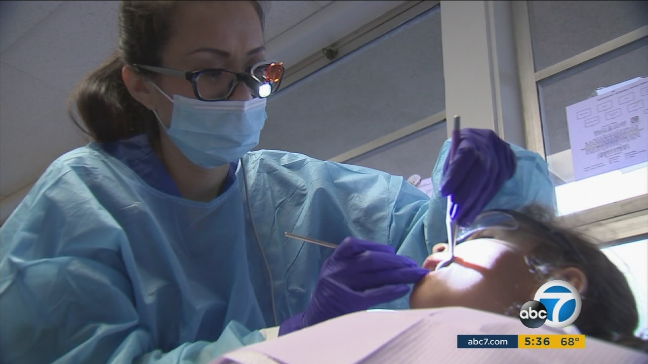 Low-income kids receive dental care at OC schools