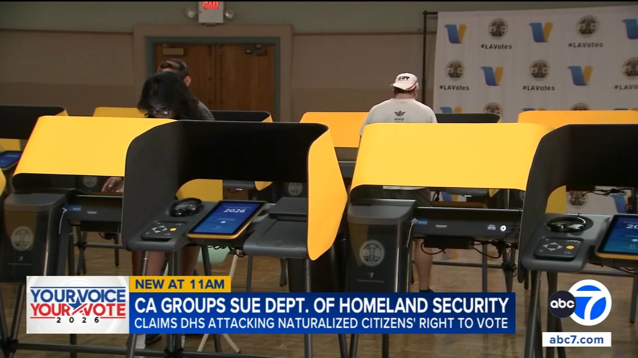 Lawsuit claims DHS is attacking naturalized citizens' right to vote