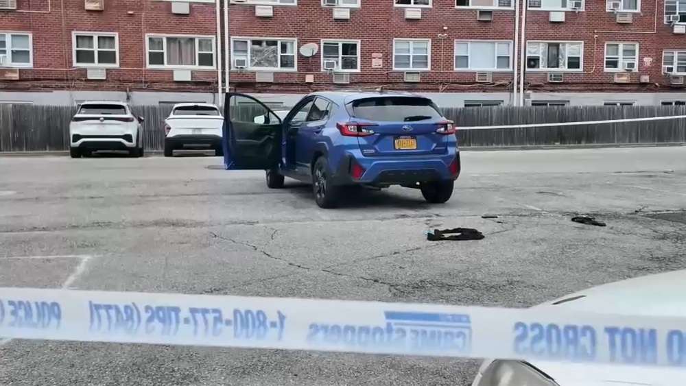 Man found dead in Queens apartment complex parking lot with stab wound