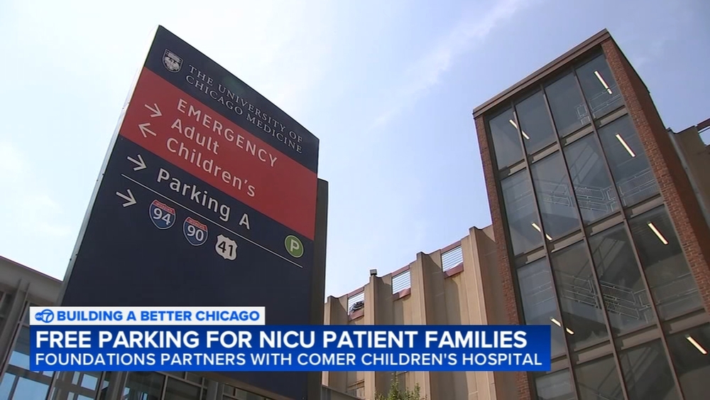 Foundation expands free NICU parking program to Comer Children's