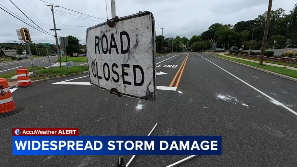 Storm damage forces school closures in NJ as cleanup continues