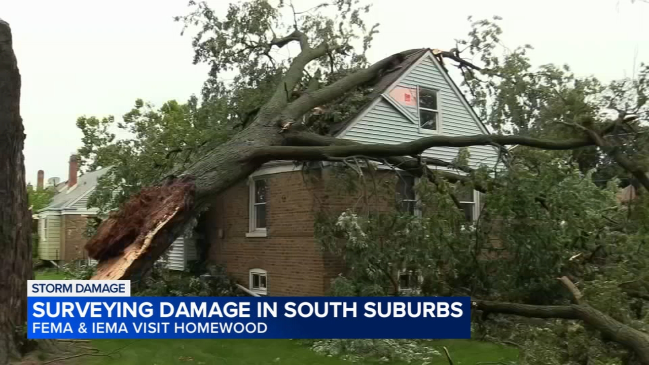 Storm damage assessments underway in south suburban Cook County