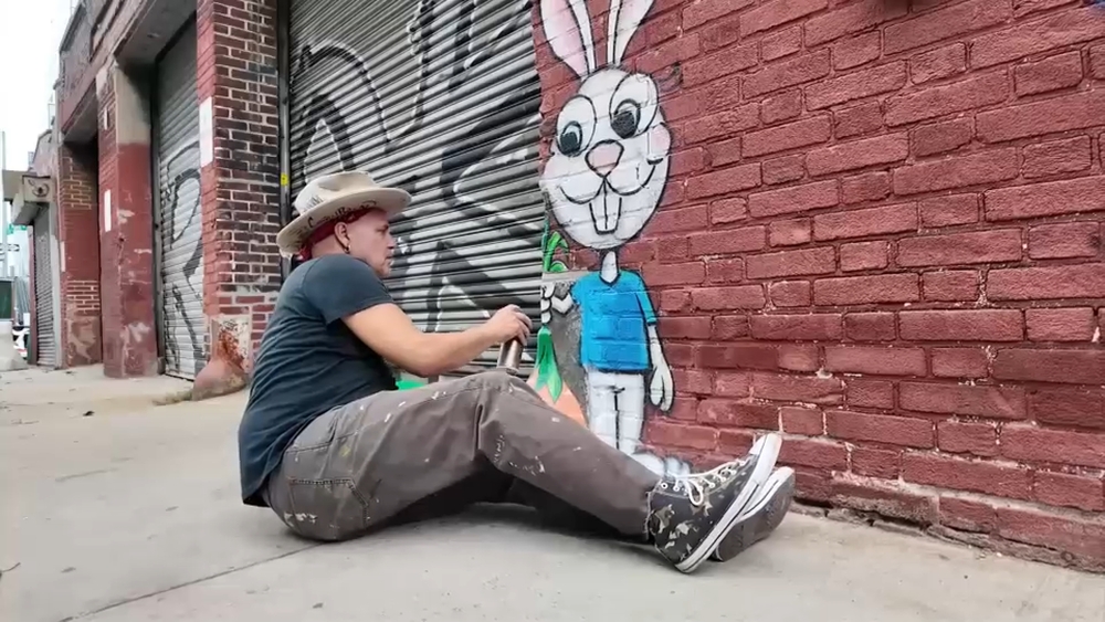 NYC street artist transforms every day objects into art