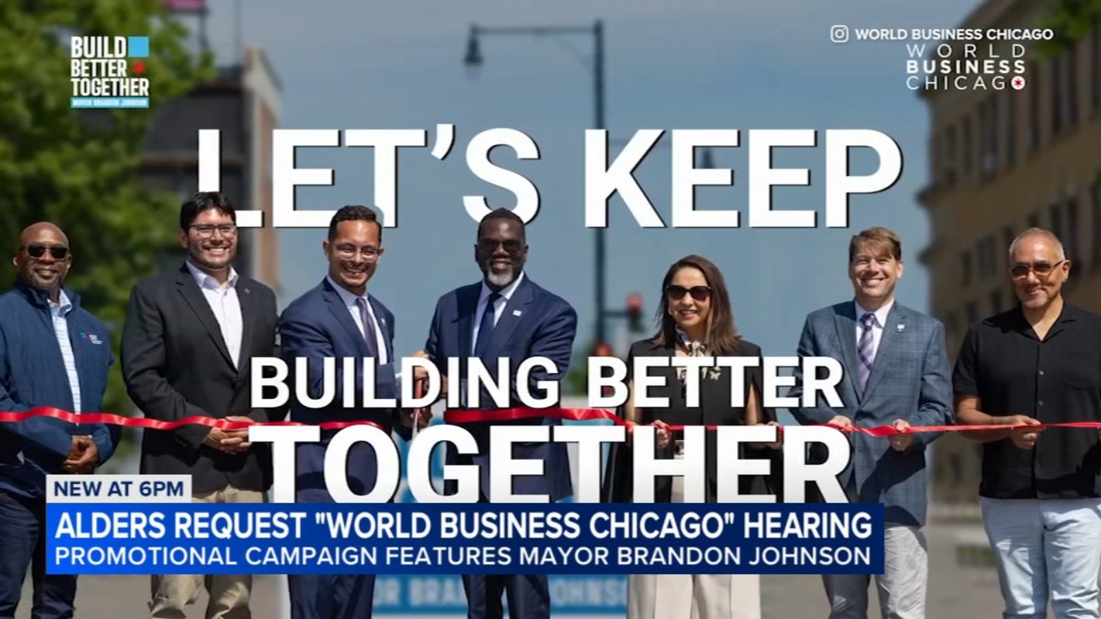 Chicago alders request hearing on promotional campaign featuring Mayor Johnson
