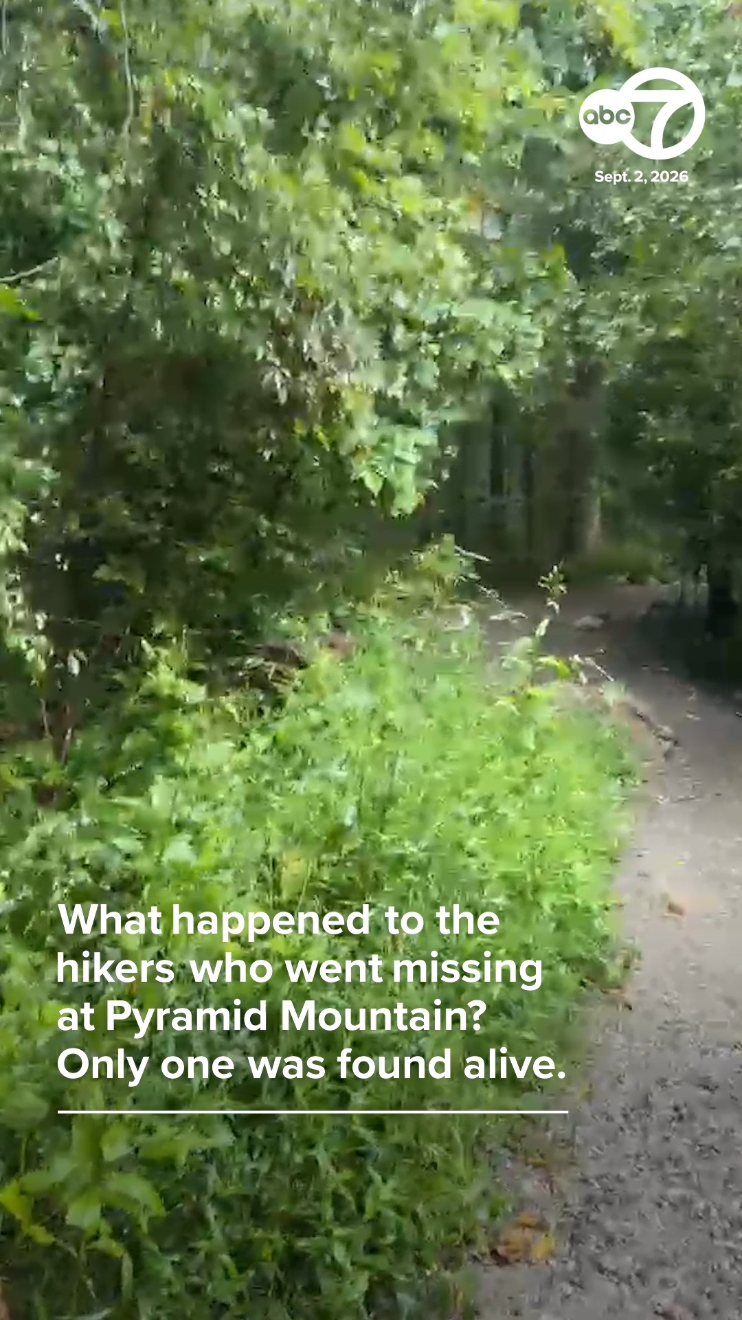 What happened to the hikers who went missing at Pyramid Mountain