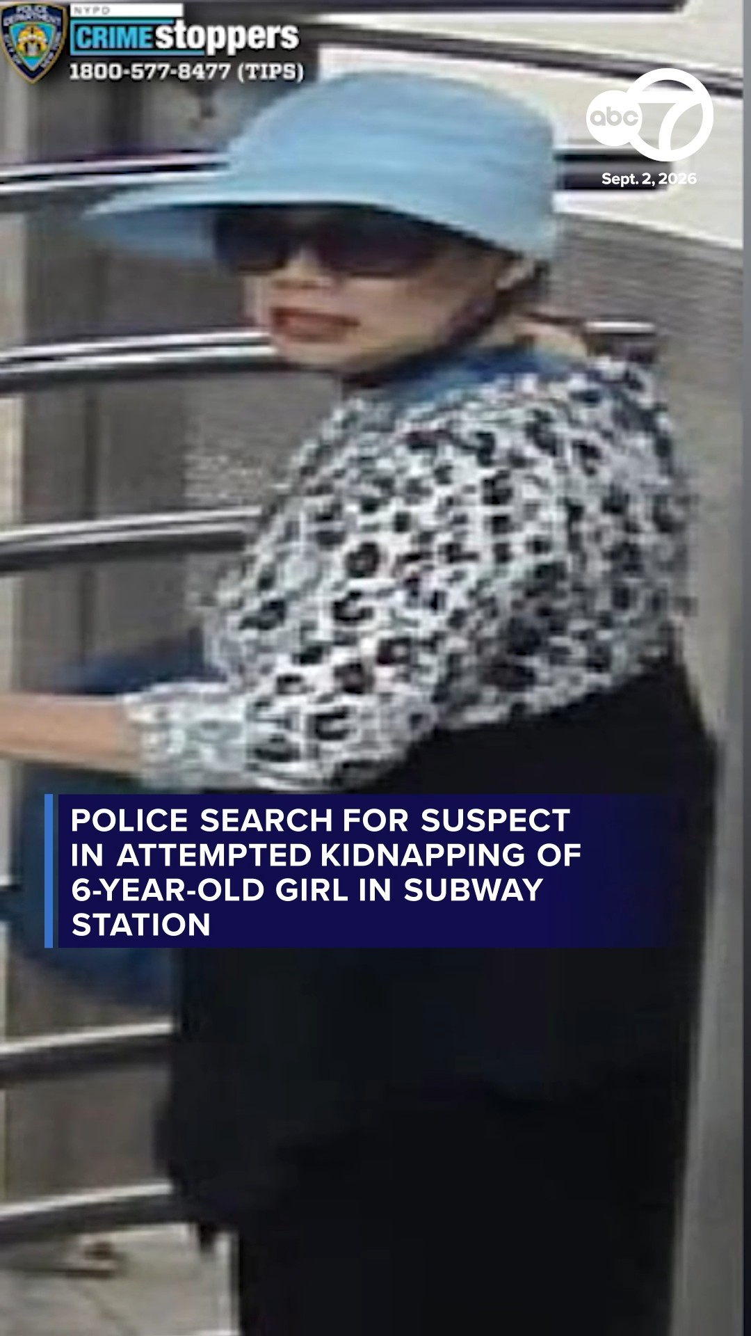 Police search for attempted kidnapping suspect of 6-year-old girl