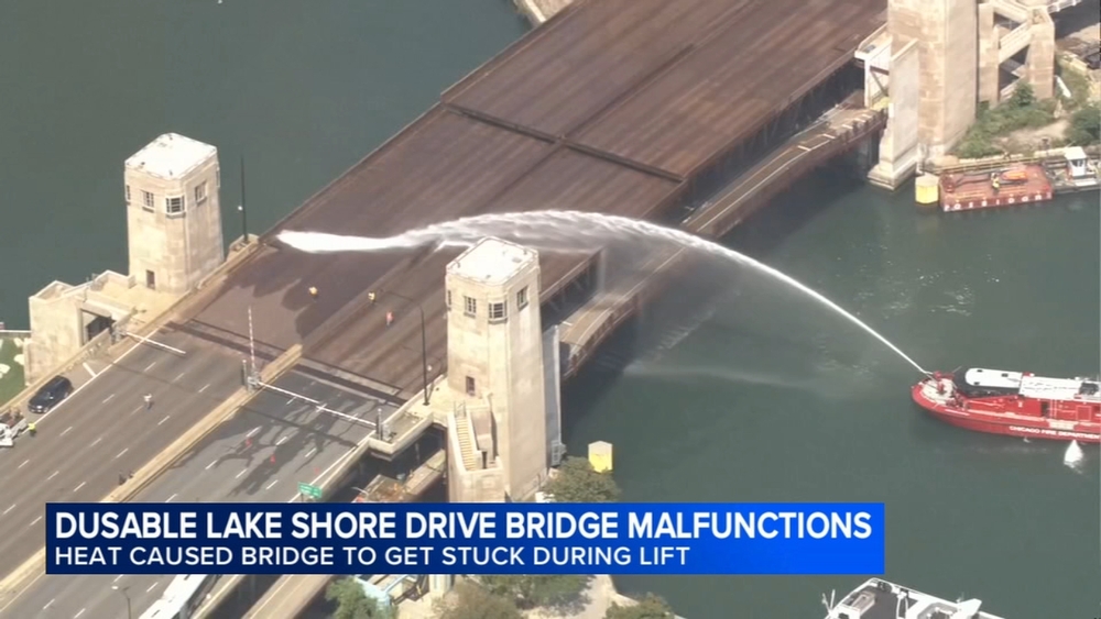Heat causes malfunctions on Chicago bridges downtown, South Side: CDOT