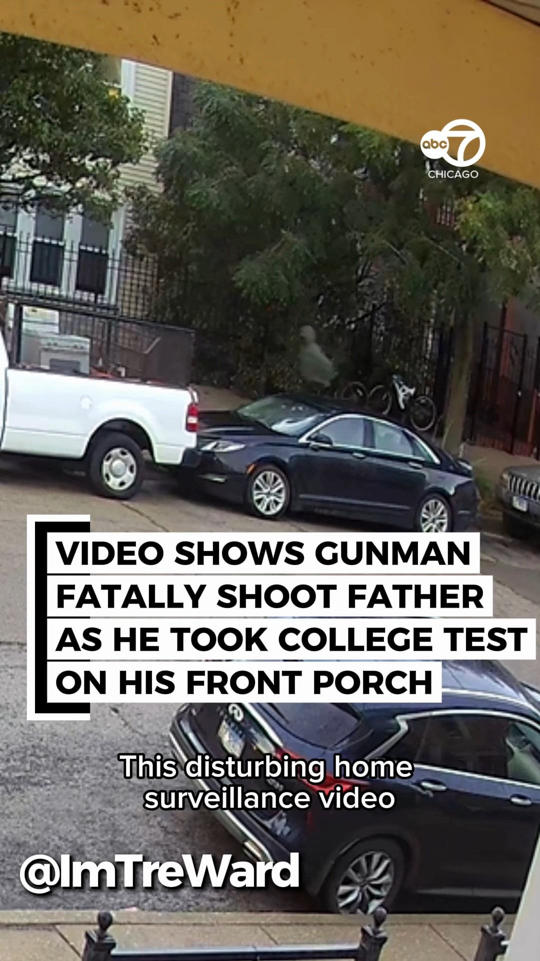 Man fatally shot on front porch while taking test, family speaks out