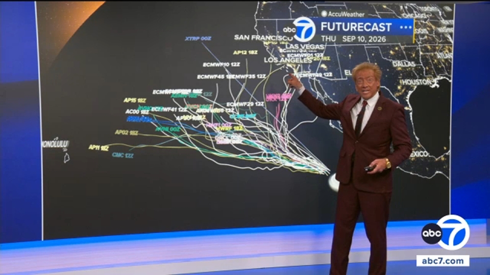 Marie strengthens into hurricane, could bring rain, high surf to SoCal